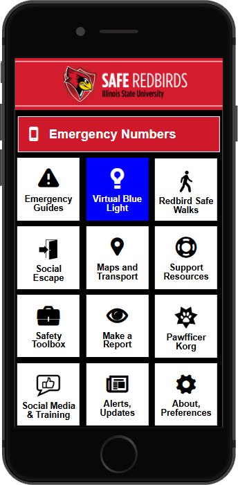 Image of the Safe Redbirds App