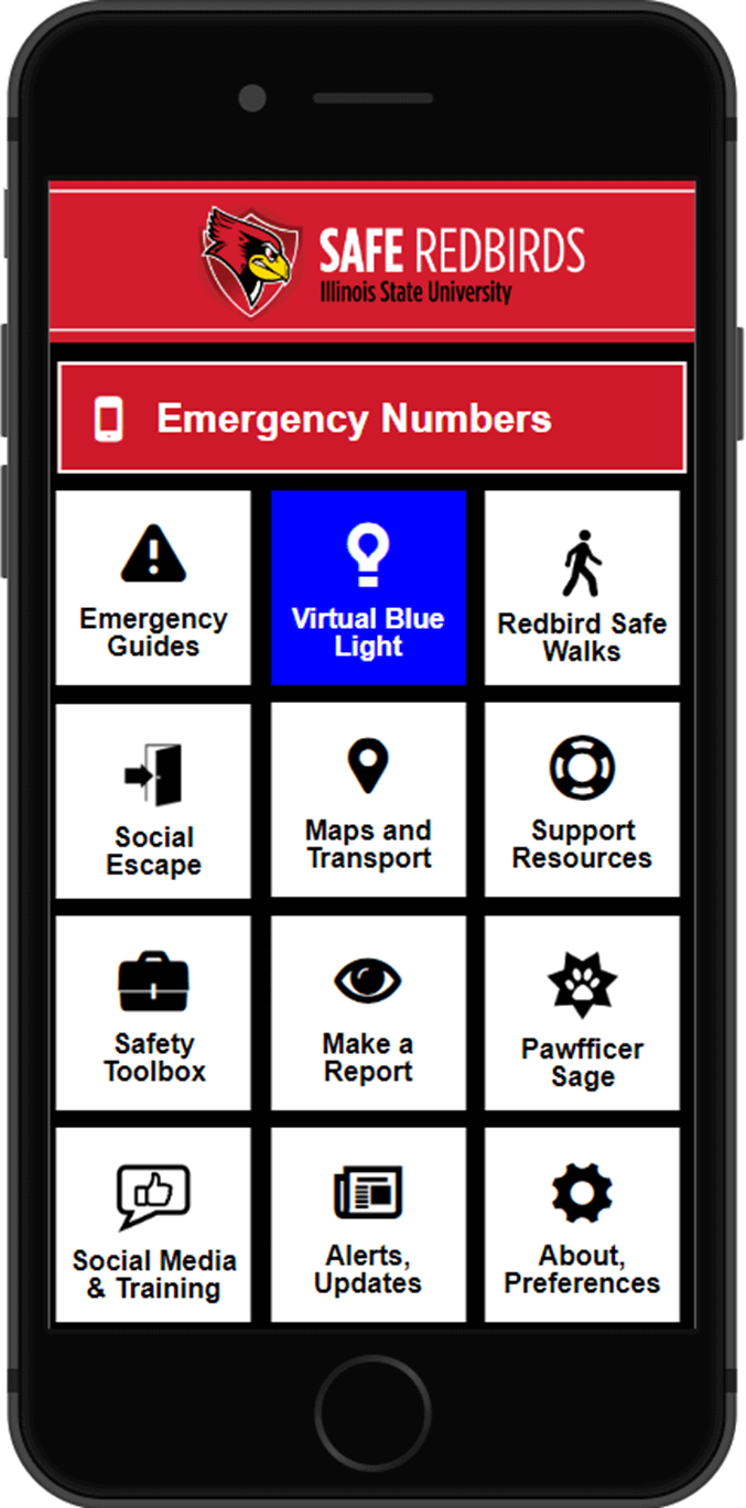 Image of the Safe Redbirds App